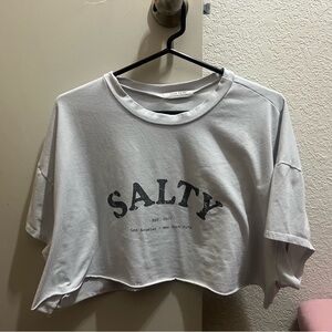 The Salty Blonde 12th Tribe cropped tee